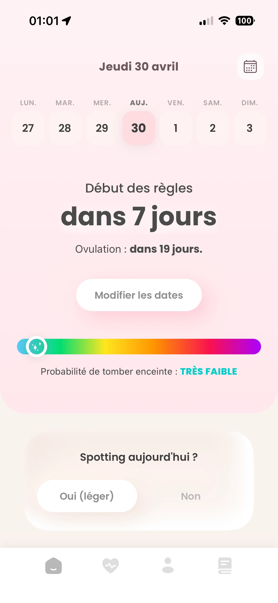 Semaine après semaine, jusqu'à bébé.