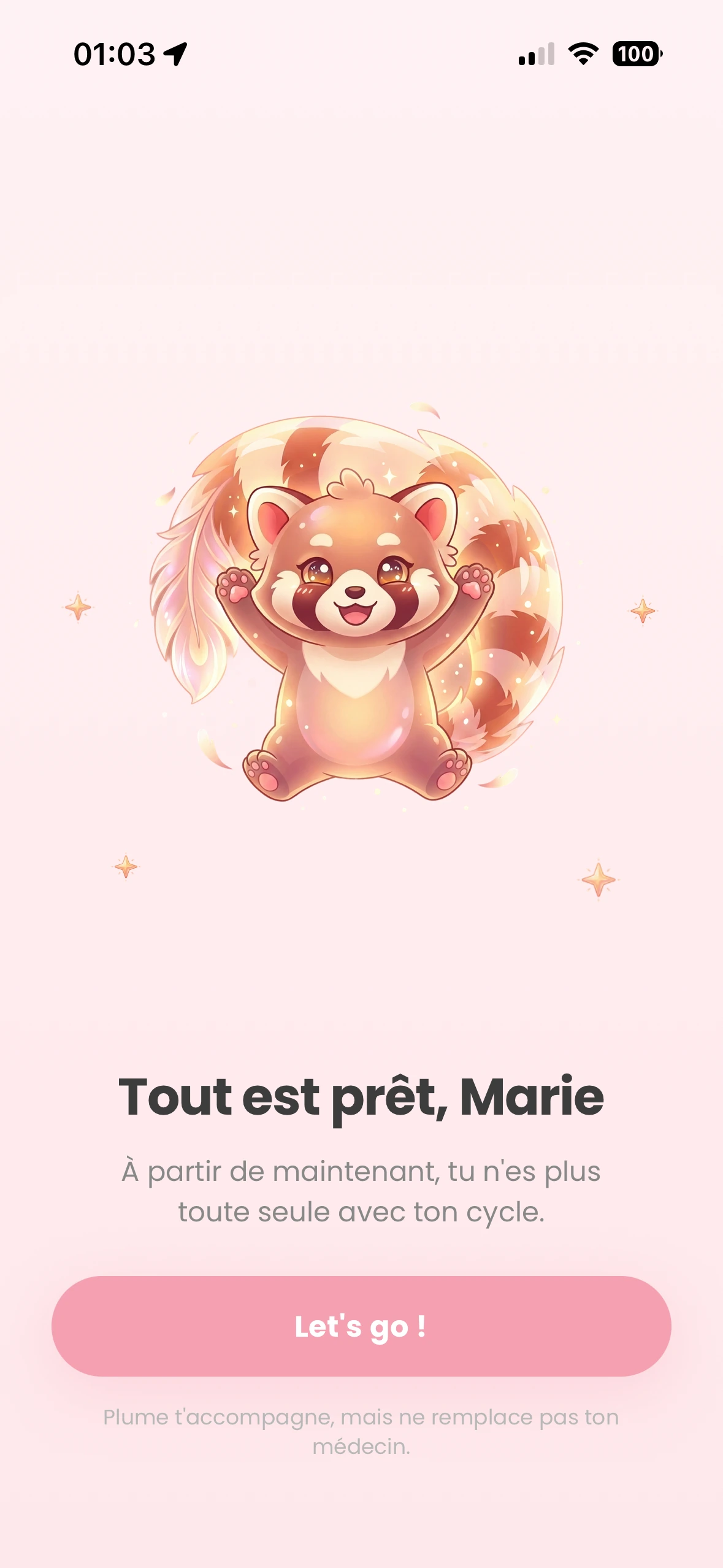 Roo te connaît par coeur.